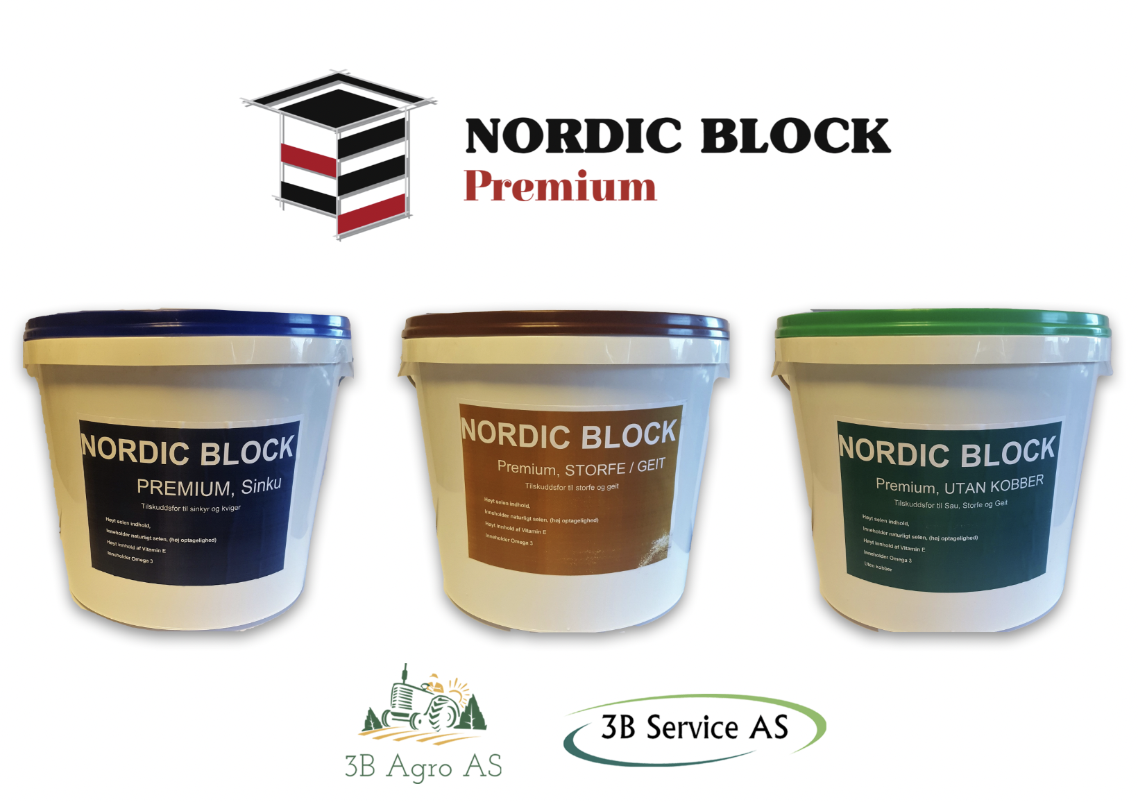 Nordic block bøtter
